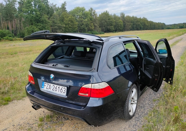 BMW Seria 5 cena 23900 przebieg: 355000, rok produkcji 2006 z Żary małe 121